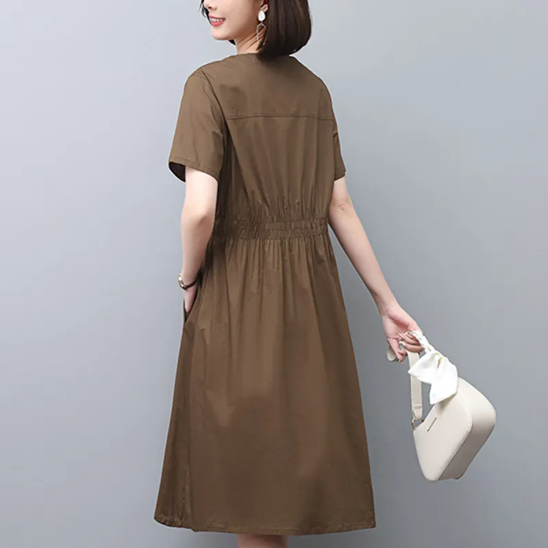 Mula Short Sleeved Dresses Women's-16
