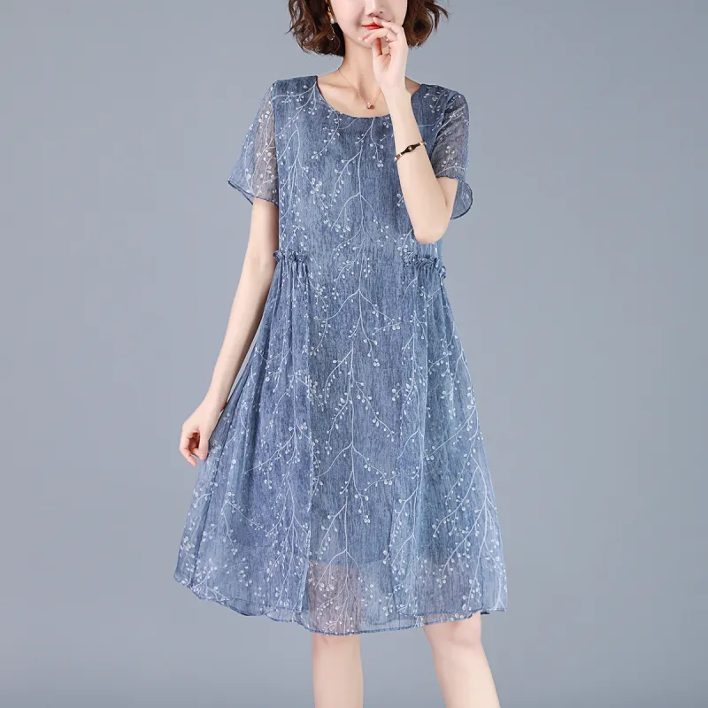 Mula Short Sleeved Dresses Women's-4