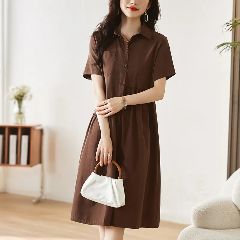 Mula Short Sleeved Dresses Women's-17