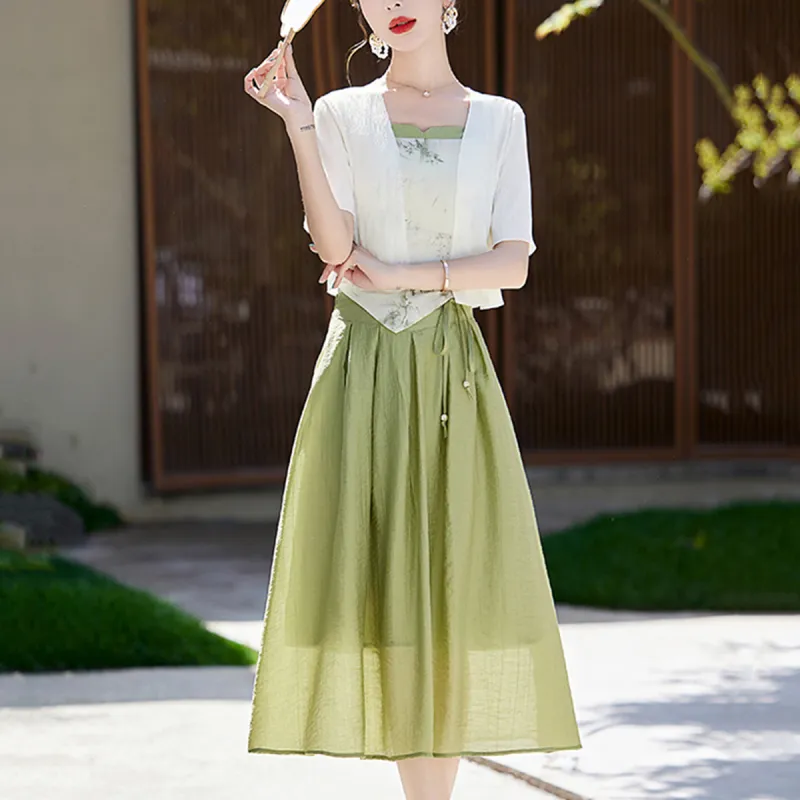 Mula Two Piece Skirt Sets Women's-2