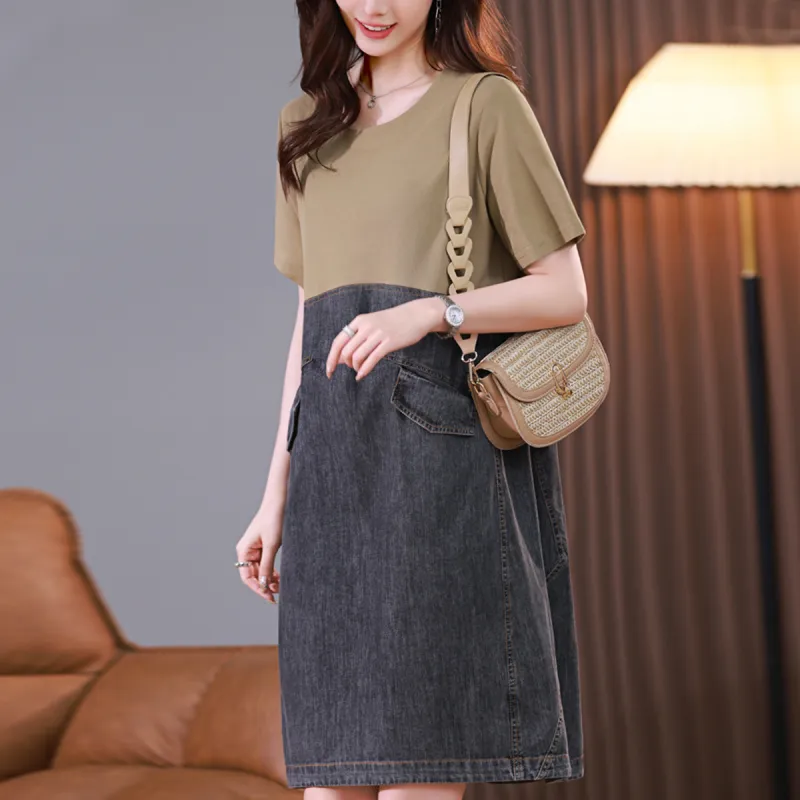 Mula Short Sleeved Dresses Women's-9