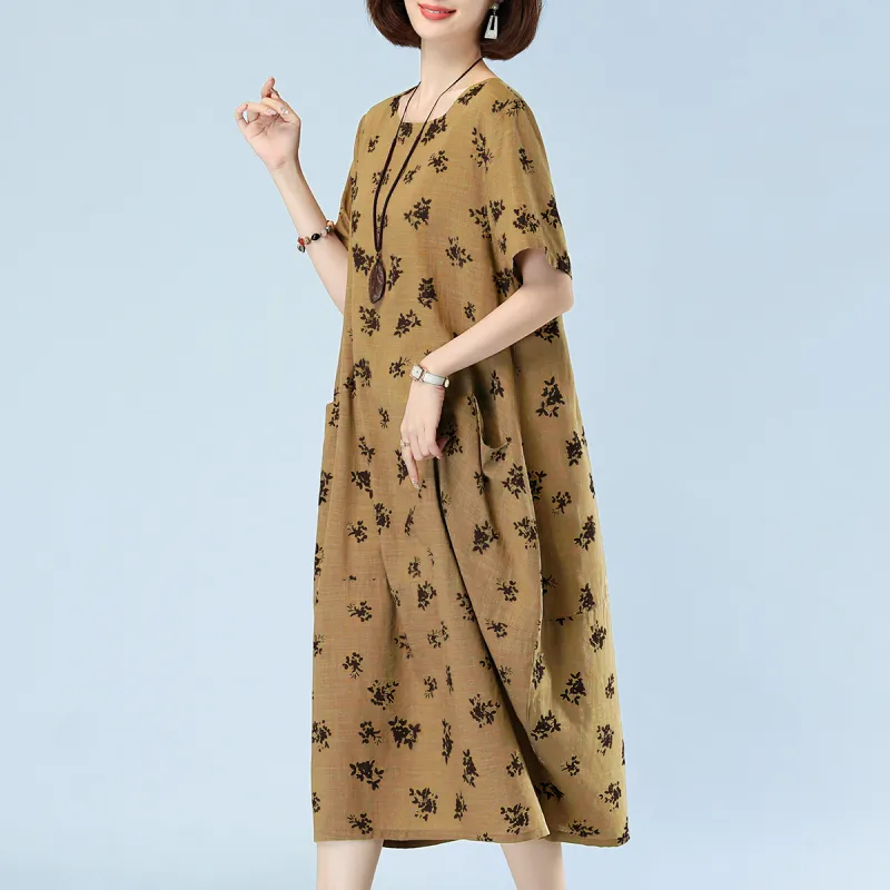 Mula Short Sleeved Dresses Women's-9