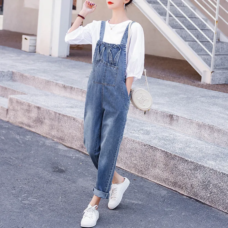 Mula Overalls Women's Blue-3
