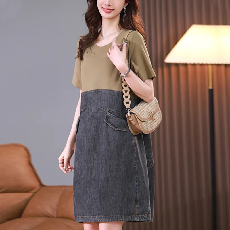 Mula Short Sleeved Dresses Women's-10