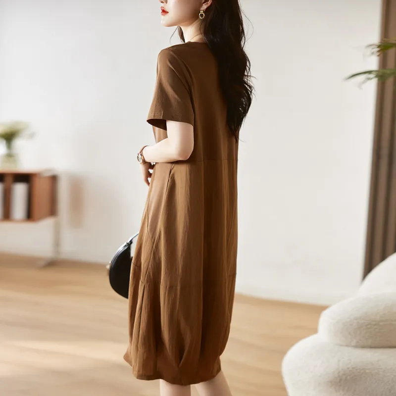 Mula Short Sleeved Dresses Women's-17