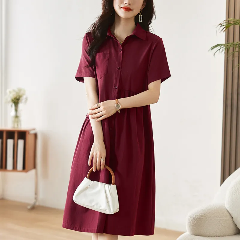 Mula Short Sleeved Dresses Women's-5