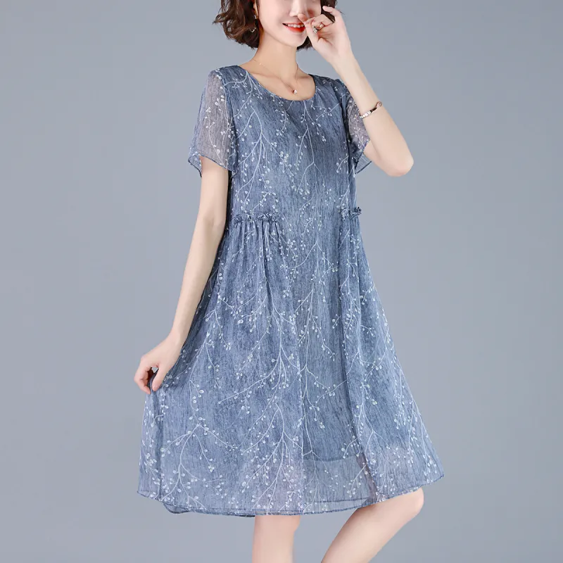 Mula Short Sleeved Dresses Women's-5