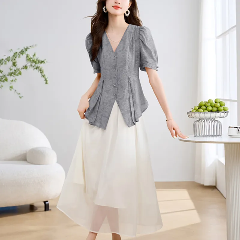 Mula Two Piece Skirt Sets Women's-0