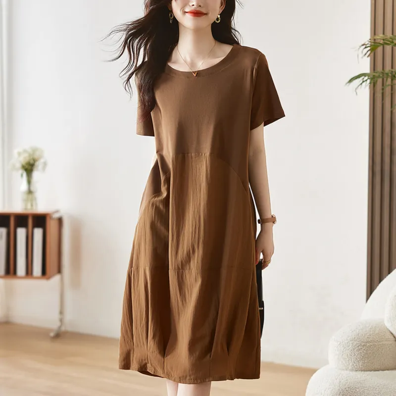 Mula Short Sleeved Dresses Women's-13