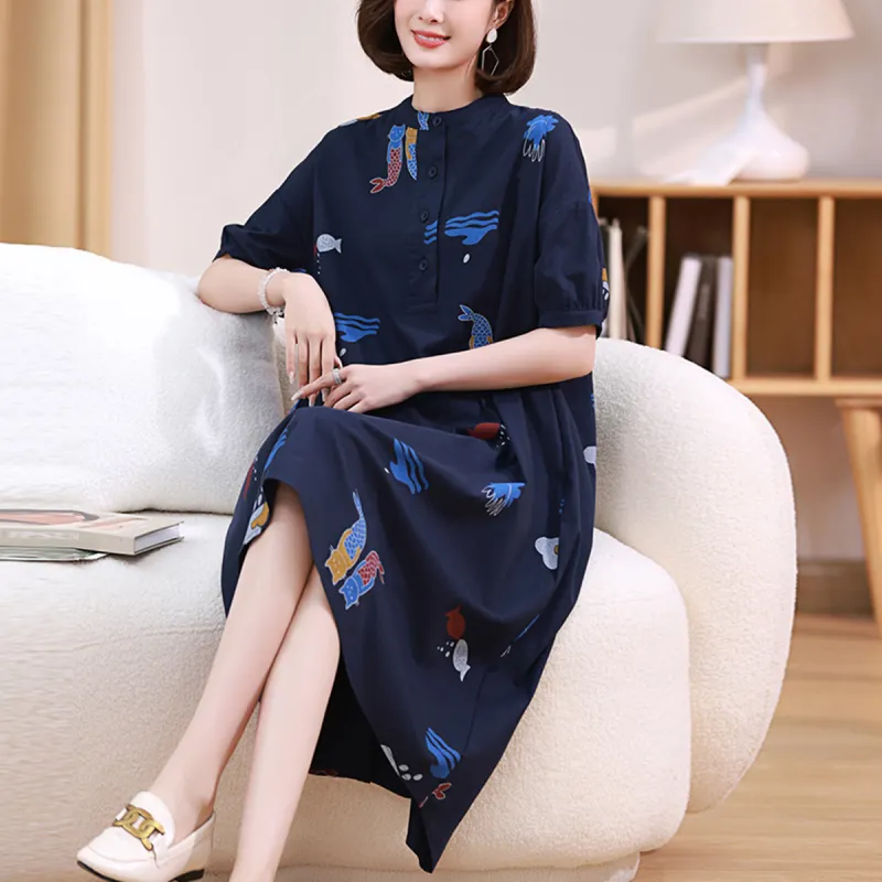 Mula Short Sleeved Dresses Women's-8