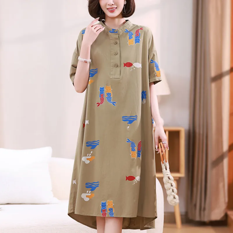 Mula Short Sleeved Dresses Women's-3