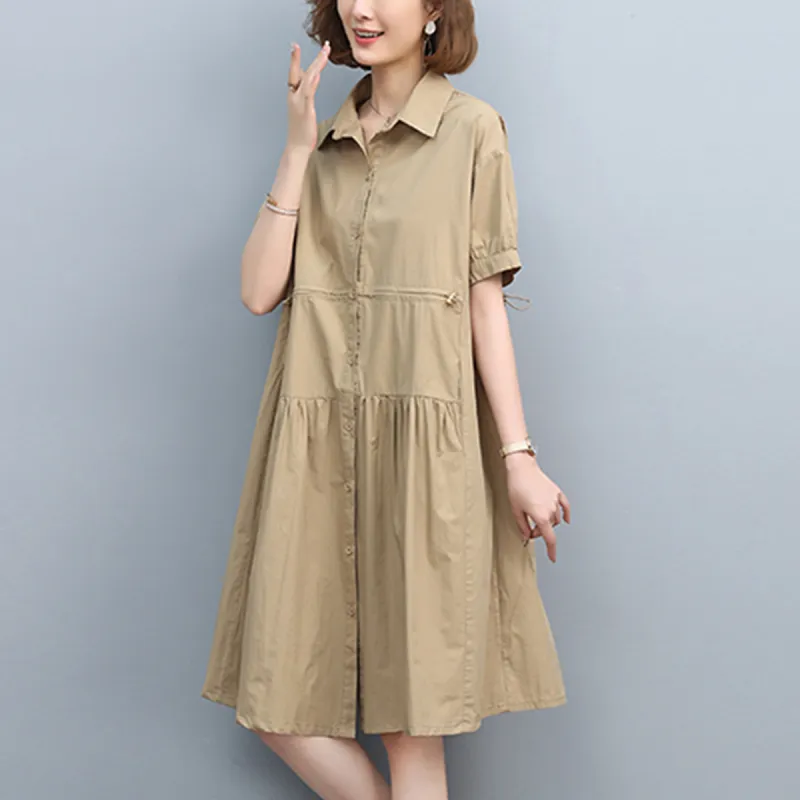 Mula Short Sleeved Dresses Women's-17