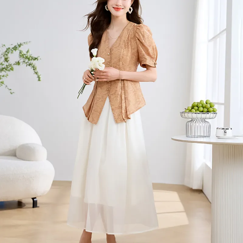 Mula Two Piece Skirt Sets Women's-4