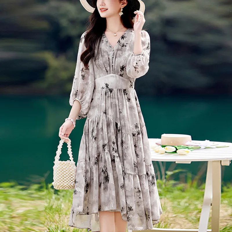 Mula Long Sleeved Dresses Women's-2