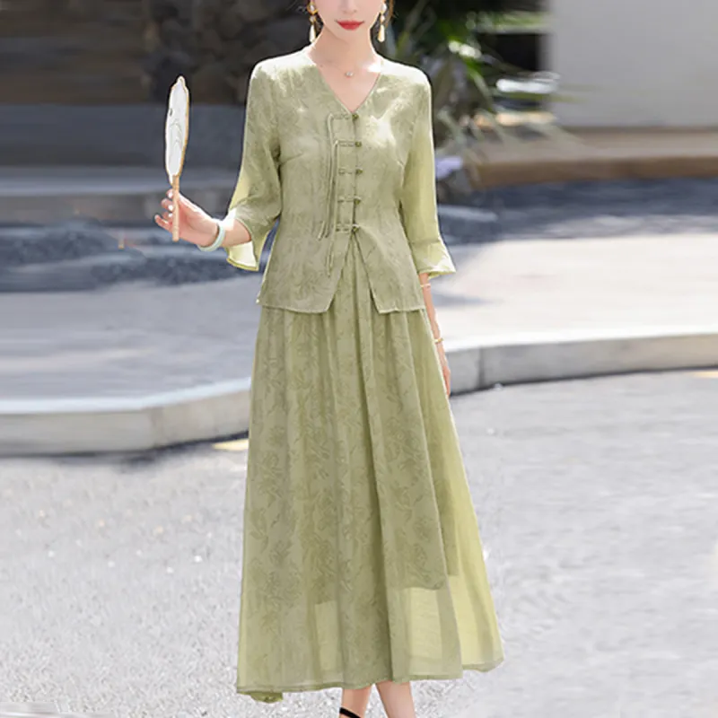 Mula Two Piece Skirt Sets Women's-9