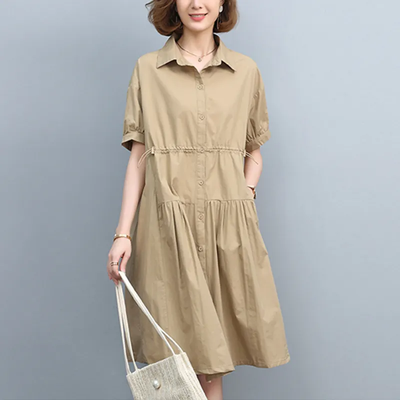 Mula Short Sleeved Dresses Women's-15