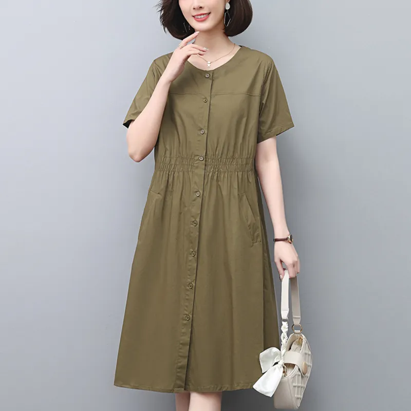 Mula Short Sleeved Dresses Women's-8