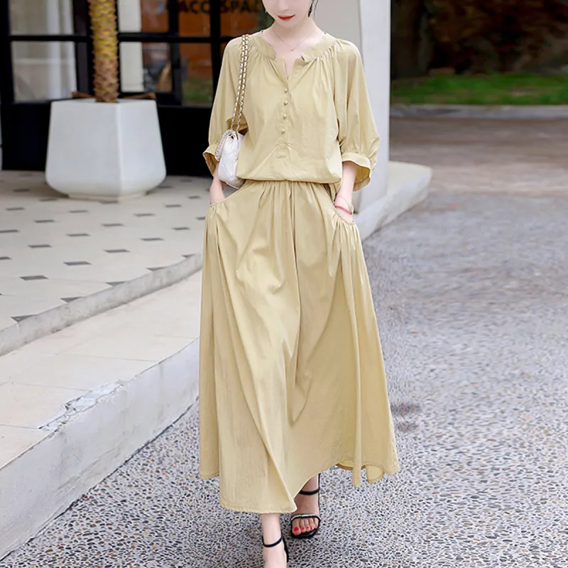 Mula Two Piece Skirt Sets Women's-9