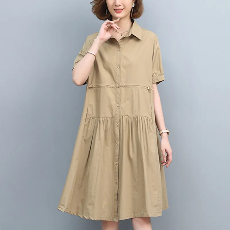Mula Short Sleeved Dresses Women's-14