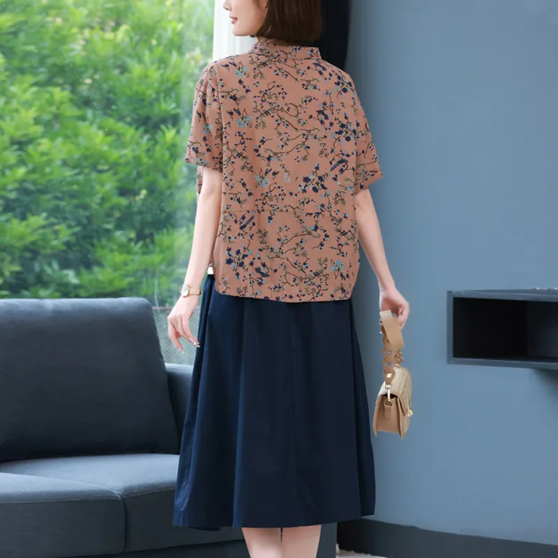 Mula Two Piece Skirt Sets Women's-5