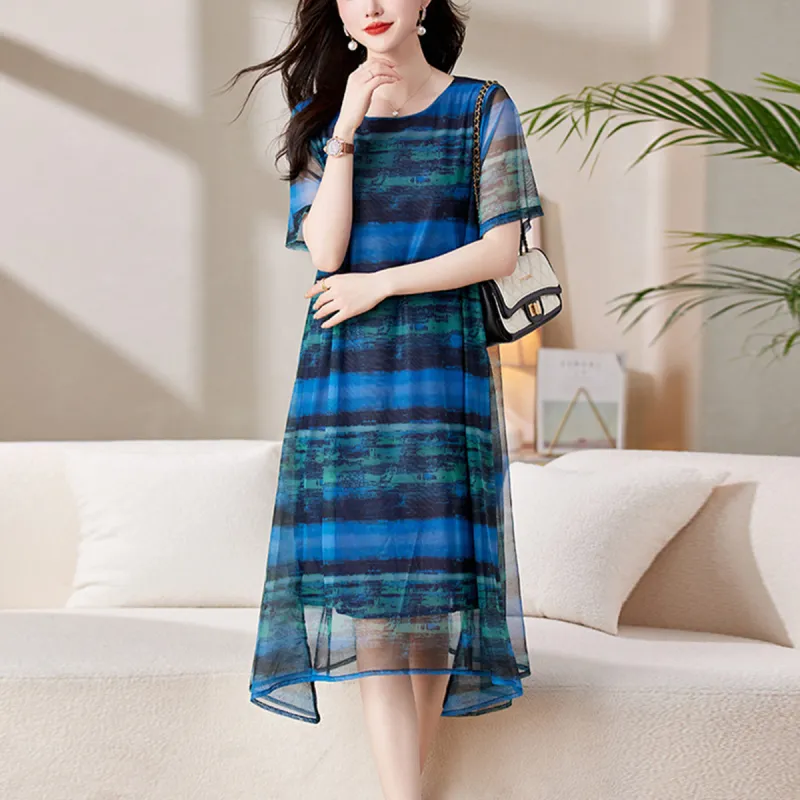 Mula Short Sleeved Dresses Women's-4
