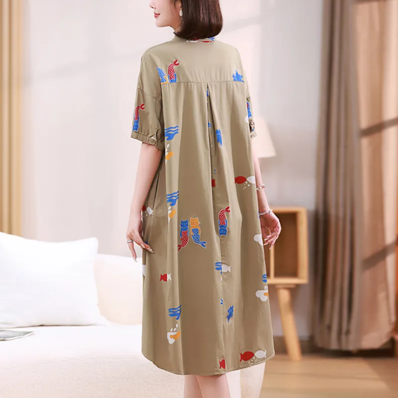 Mula Short Sleeved Dresses Women's-2