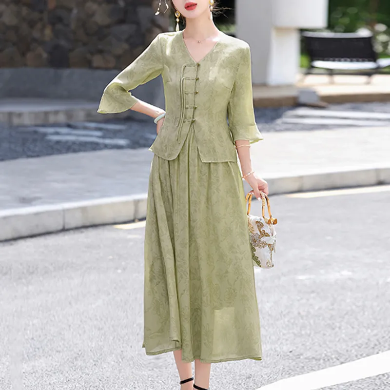 Mula Two Piece Skirt Sets Women's-8
