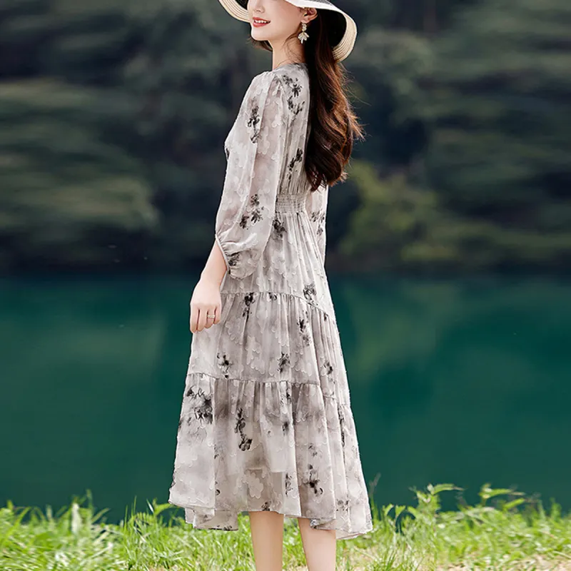 Mula Long Sleeved Dresses Women's-4