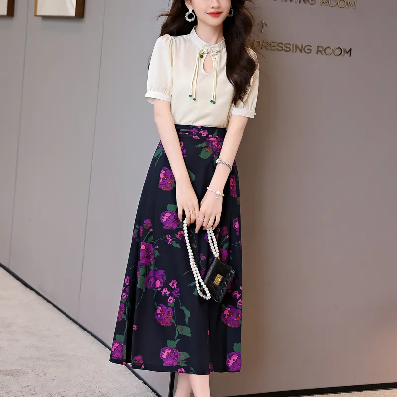 Mula Two Piece Skirt Sets Women's-9