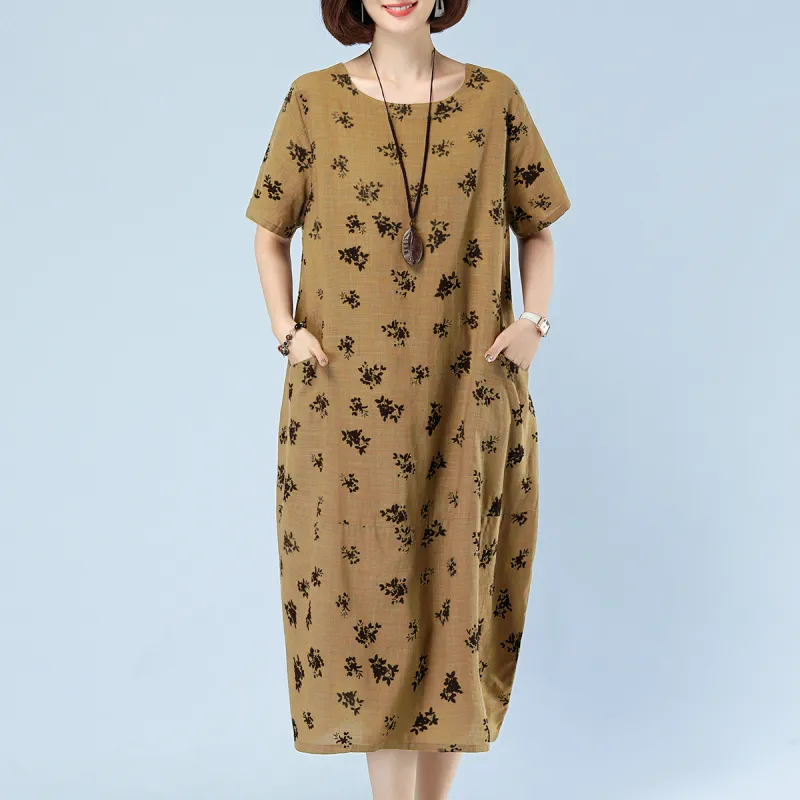 Mula Short Sleeved Dresses Women's-11