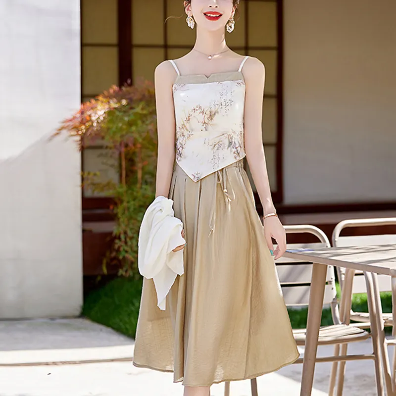 Mula Two Piece Skirt Sets Women's-9