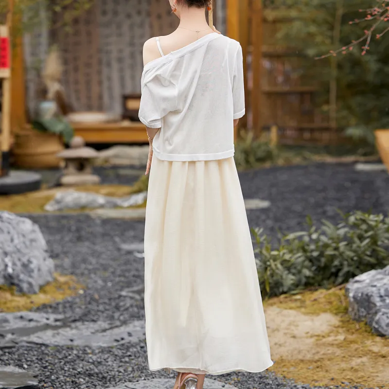 Mula Two Piece Skirt Sets Women's-9
