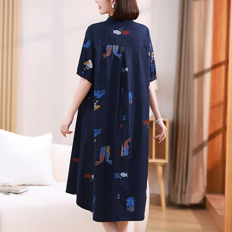 Mula Short Sleeved Dresses Women's-9