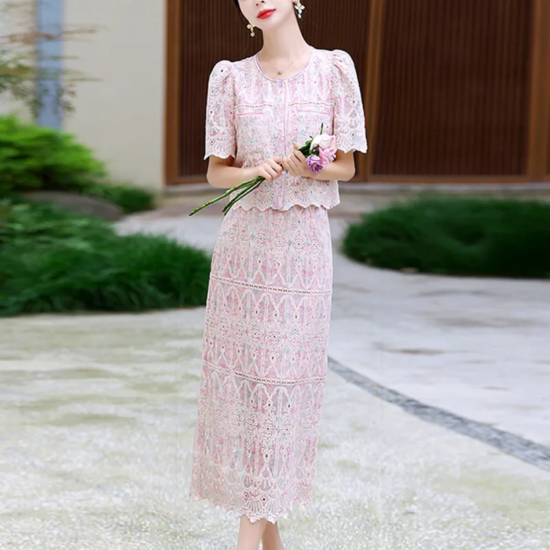 Mula Two Piece Skirt Sets Women's-4