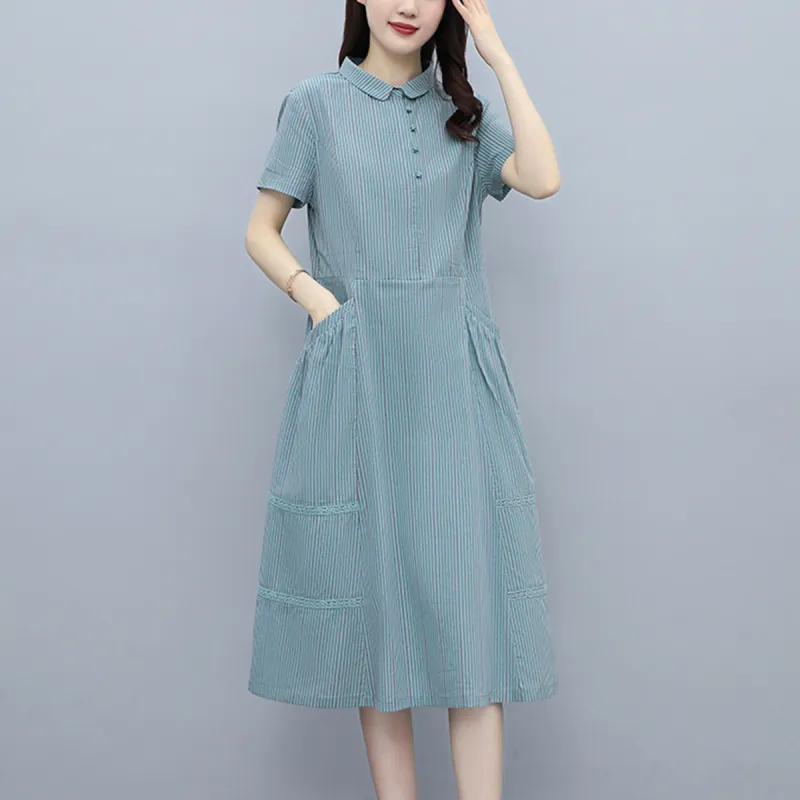 Mula Short Sleeved Dresses Women's-10