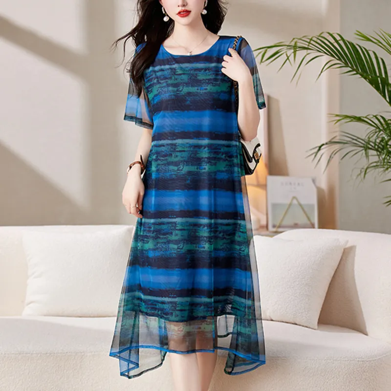 Mula Short Sleeved Dresses Women's-2