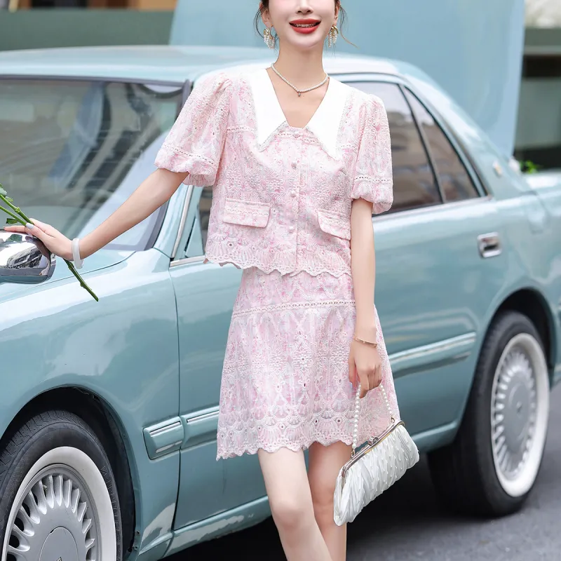 Mula Two Piece Skirt Sets Women's-6