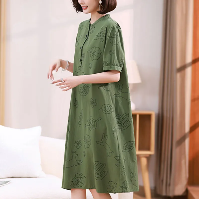 Mula Short Sleeved Dresses Women's-4