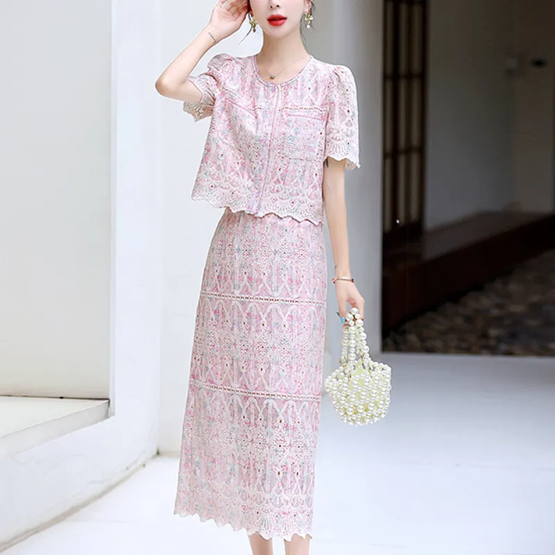 Mula Two Piece Skirt Sets Women's-2