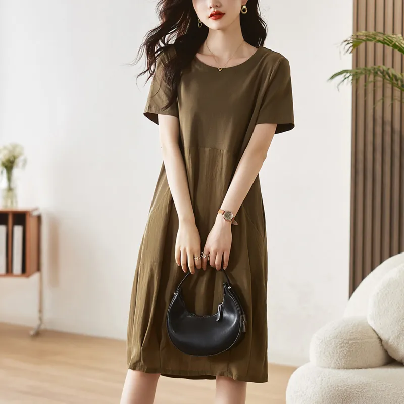 Mula Short Sleeved Dresses Women's-1