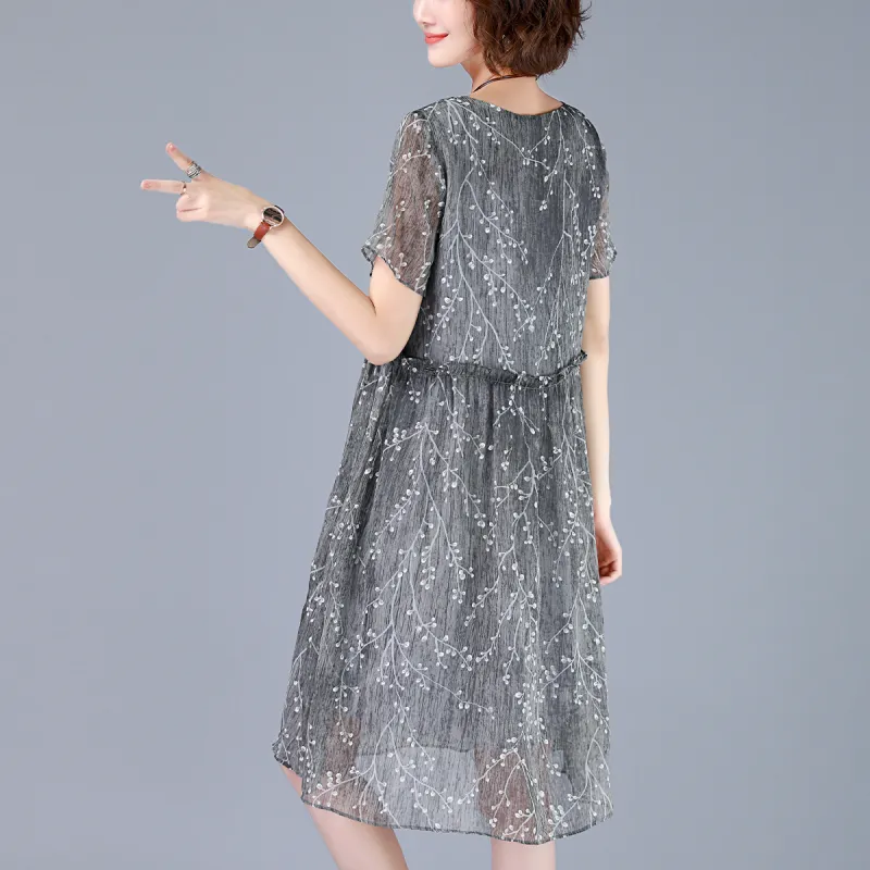 Mula Short Sleeved Dresses Women's-9