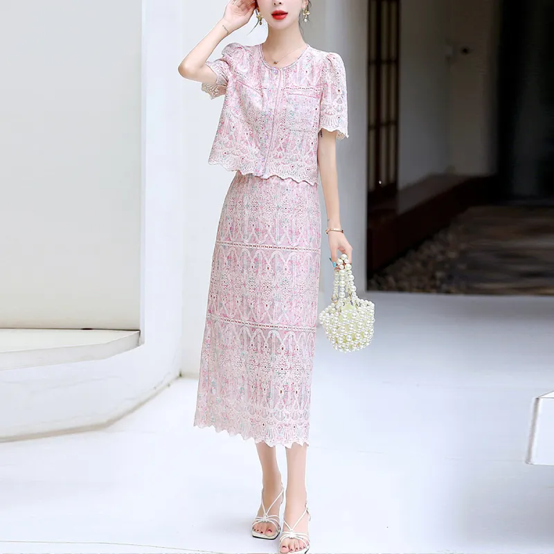 Mula Two Piece Skirt Sets Women's-6