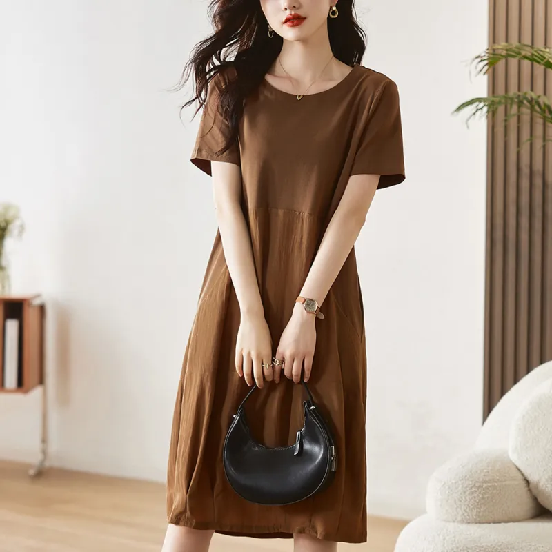 Mula Short Sleeved Dresses Women's-15