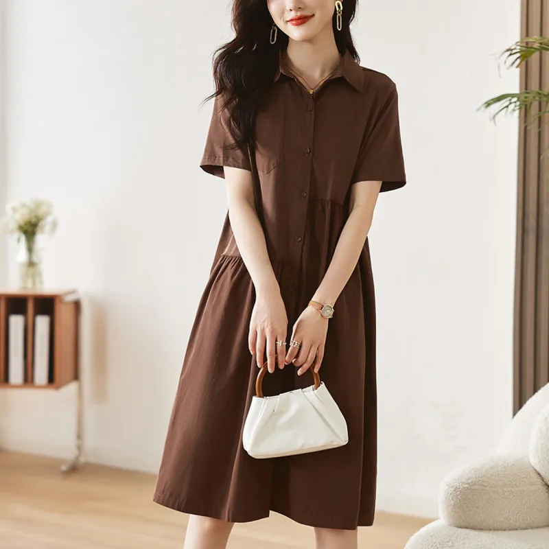Mula Short Sleeved Dresses Women's-15