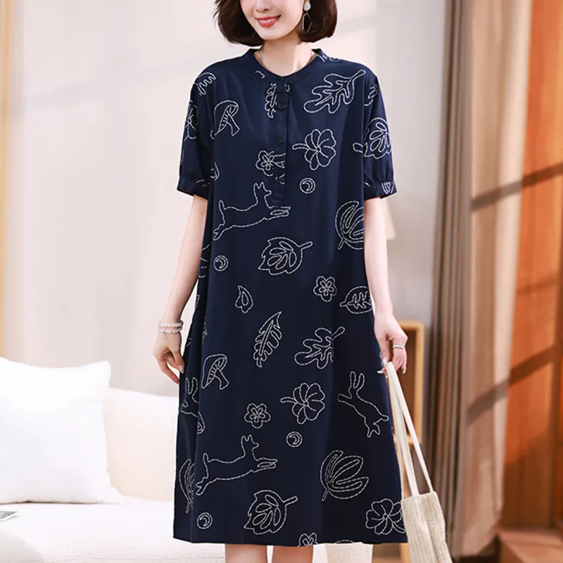 Mula Short Sleeved Dresses Women's-8