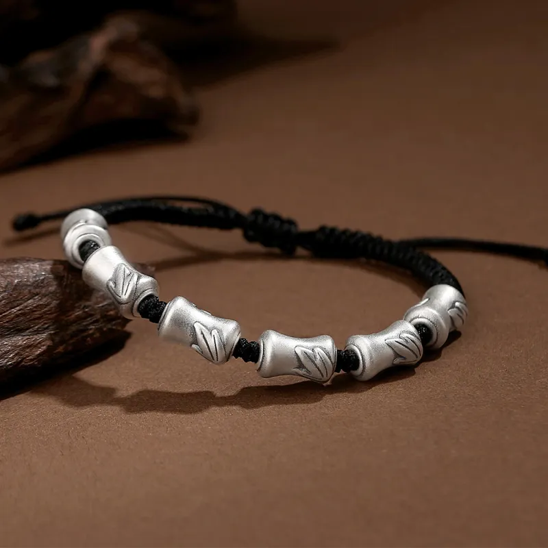 Inker Good Stone 999 Fine Silver Bracelets Unisex-2