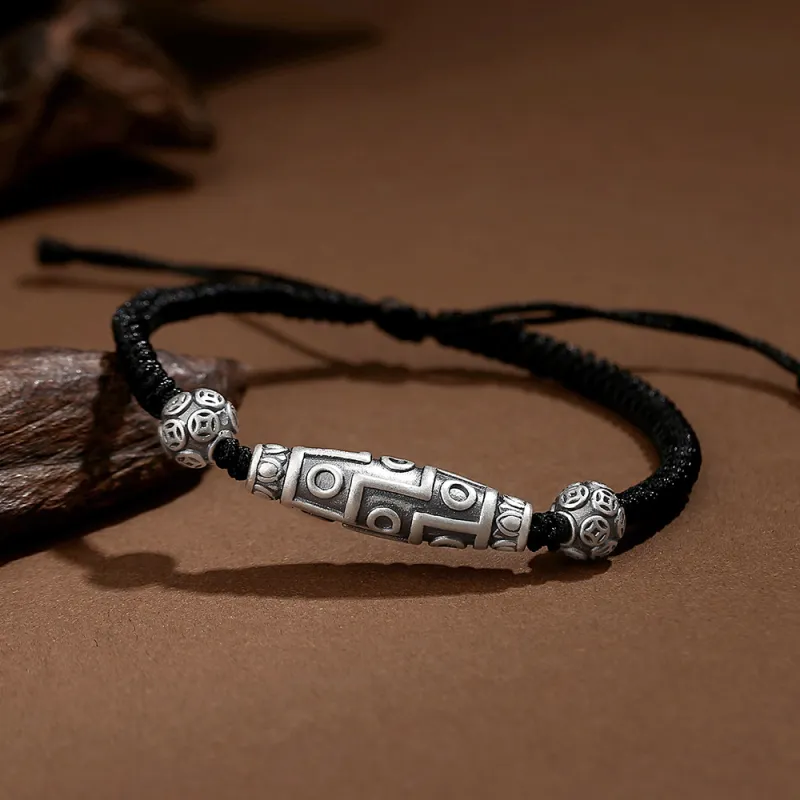 Inker Good Stone 999 Fine Silver Bracelets Unisex-4