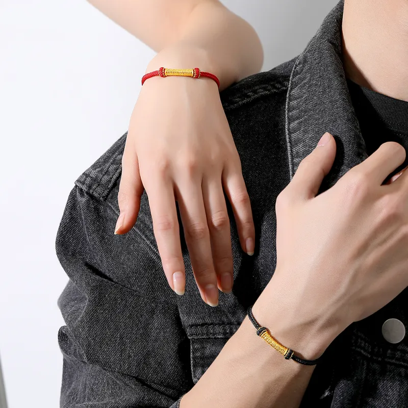 Inker Good Stone Gold Bracelet Unisex-4