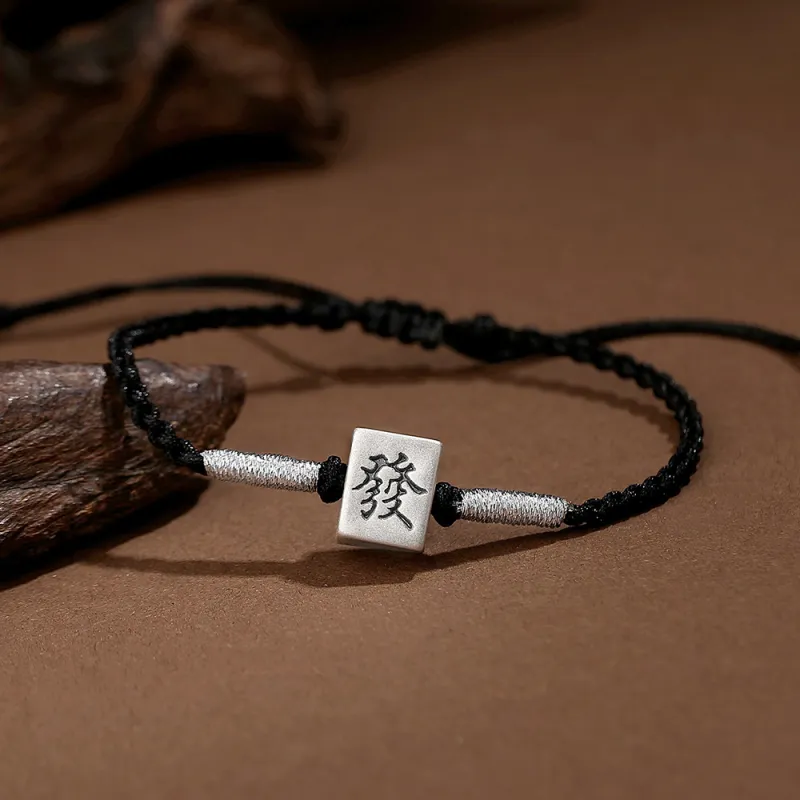 Inker Good Stone 999 Fine Silver Bracelets Unisex-2