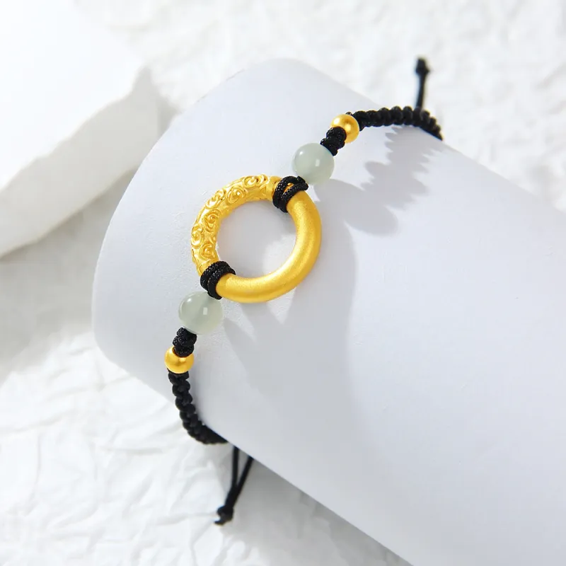 Inker Good Stone Gold Bracelet Unisex-2